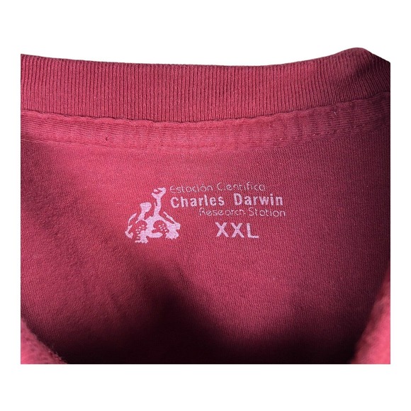 Galapagos Shirt Charles Darwin Research Station Foundation 2XL XL - Picture 5 of 5